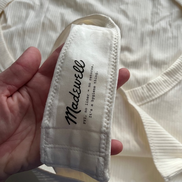 NWT Madewell Abelia Bodysuit, size XL - Picture 8 of 9